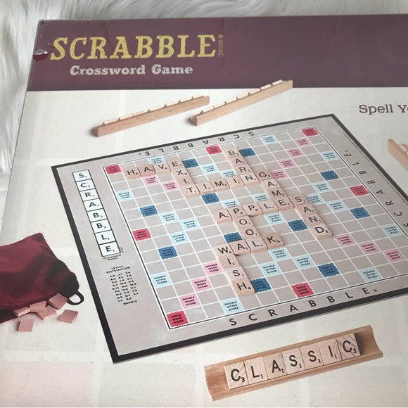 NIB Hasbro Retro Series 1949 Edition Family Scrabble Crossword Game - Picture 5 of 6